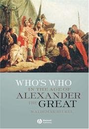 Tapa de Who's who in the age of Alexander the Great