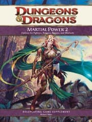 Tapa de Martial Power 2 Roleplaying Game Supplement