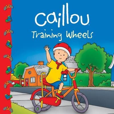 Tapa de Caillou Training Wheels