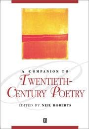 Tapa de Companion to Twentieth-Century Poetry