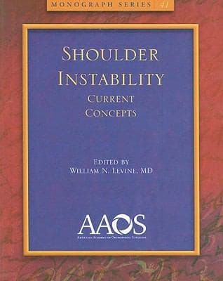 Tapa de Shoulder Instability Current Concepts