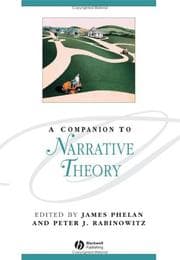 Tapa de A companion to narrative theory