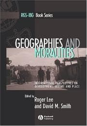 Tapa de Geographies and Moralities