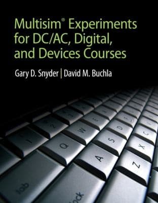 Tapa de Multisim Experiments For Dcac Digital And Devices Courses