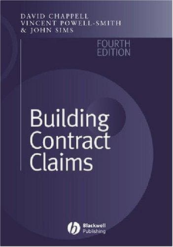 Tapa de Building contract claims