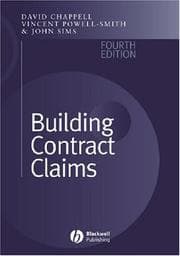 Tapa de Building contract claims