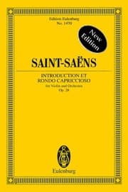 Tapa de Introduction Et Rondo Capriccioso For Violin And Orchestra Opus 28