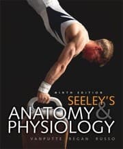 Tapa de Seeleys Anatomy  Physiology With Access Code