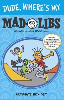 Tapa de Dude Wheres My Mad Libs Ultimate Box Set