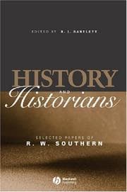 Tapa de History and historians