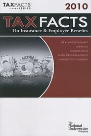 Tapa de Tax Facts On Insurance Employee Benefits 2010