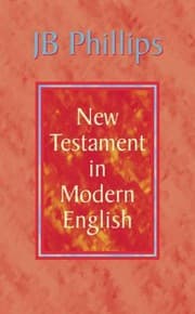 Tapa de J B Phillips New Testament in Modern English