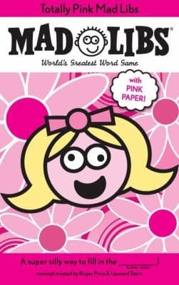 Tapa de Totally Pink Mad Libs