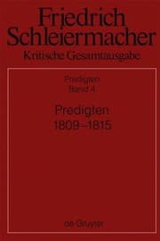Tapa de Predigten 18091815