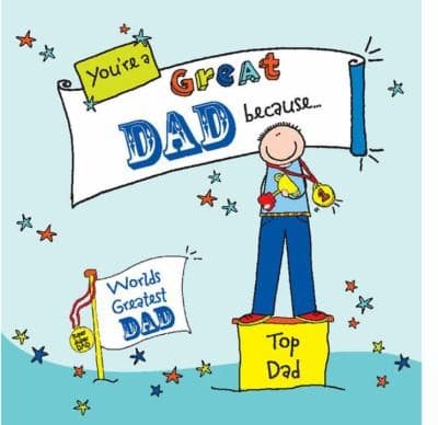 Tapa de Youre A Great Dad Because