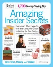 Tapa de Amazing Insider Secrets Outsmart The Experts With The Consumer Guide For Getting The Best Deals From Skin Care To Home Repairs
