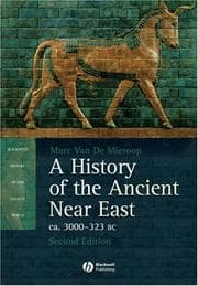 Tapa de A History of the Ancient Near East