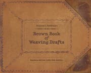 Tapa de Frances L Goodrichs Brown Book Of Weaving Drafts