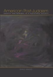 Tapa de American Postjudaism Identity And Renewal In A Postethnic Society