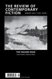 Tapa de The Review Of Contemporary Fiction Spring 2011 Special Issue Failure