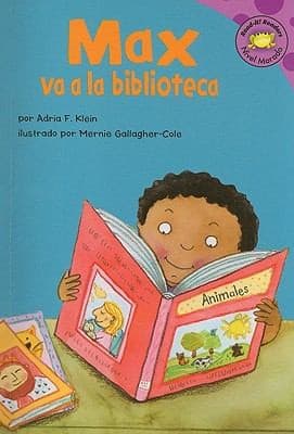 Tapa de Max Va A La Biblioteca