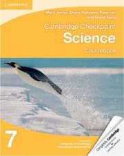 Tapa de Cambridge Checkpoint Science Coursebook 7