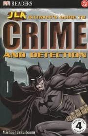 Tapa de Batman's Guide to Crime and Detection (Justice League of America Reader)
