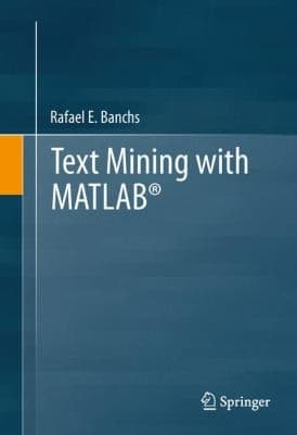 Tapa de Text Mining With Matlab