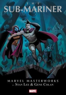 Tapa de Marvel Masterworks Presents Prince Namor The Submariner