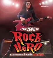 Tapa de From Zero To Rock Hero A Crash Course In Playing Rock Guitar