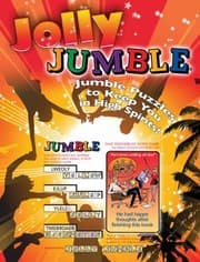 Tapa de Jolly Jumble Jumble Puzzles To Keep You In High Spirits