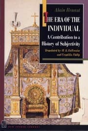 Tapa de The Era Of The Individual A Contribution To A History Of Subjectivity