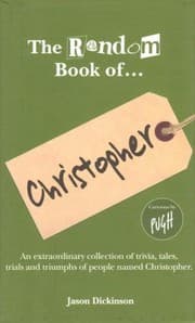 Tapa de The Random Book Of Christopher Well I Didnt Know That