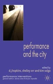 Tapa de Performance And The City