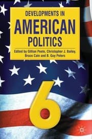 Tapa de Developments In American Politics 6