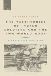 Tapa de The Testimonies Of Indian Soldiers And The Two World Wars Between Self And Sepoy