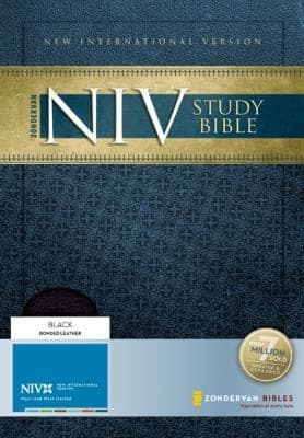 Tapa de Zondervan Study BibleNIV