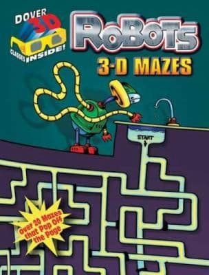Tapa de 3D MazesRobots
            
                Dover 3D Mazes