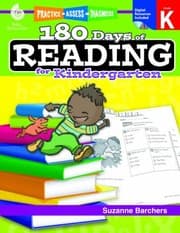 Tapa de 180 Days Of Reading For Kindergarten Practice Assess Diagnose