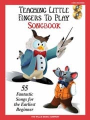 Tapa de Teaching Little Fingers To Play Songbook Original Piano Solos And Arrangements With Optional Teacher Accompaniments