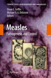 Tapa de Measles Pathogenesis And Control