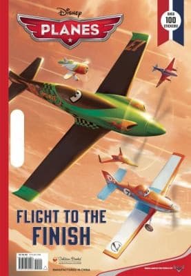 Tapa de Planes Giant Coloring Book