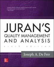 Tapa de Jurans Quality Planning And Analysis For Enterprise Quality