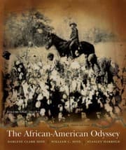 Tapa de The AfricanAmerican Odyssey Volume 1