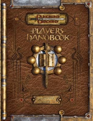 Tapa de Players Handbook