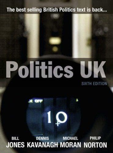 Tapa de Politics UK (6th Edition)