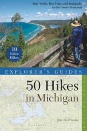 Tapa de Explorers Guide 50 Hikes In Michigan Sixty Walks Day Trips And Backpacks In The Lower Peninsula