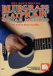 Tapa de Mel Bays Deluxe Bluegrass Flatpickin Guitar Method