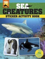 Tapa de Sea Creatures Sticker Activity Book