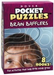 Tapa de Brain Bafflers 8 Volume Boxed Set
            
                Dover Pocket Puzzles
